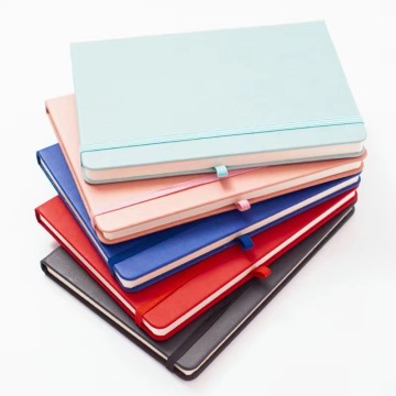 2023 Business Leather A5 Diary วารสารวาระวารสารกับวงยืดหยุ่น