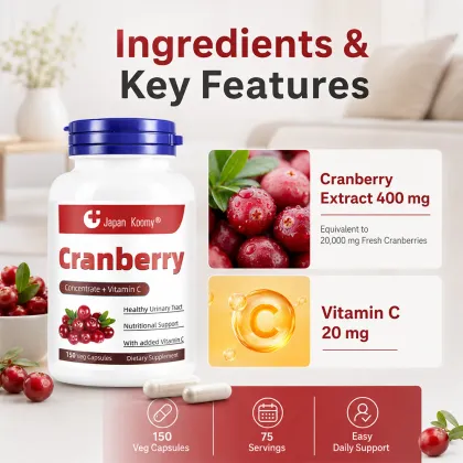 Shecome Cranberry Concentrate Capsules Urinary Tract Health