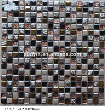 15 * 15mm Wholesale ceramic mosaic kitchen wall tiles