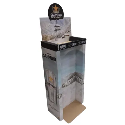 Large Size Corrugated Beverages Packaging Display Box