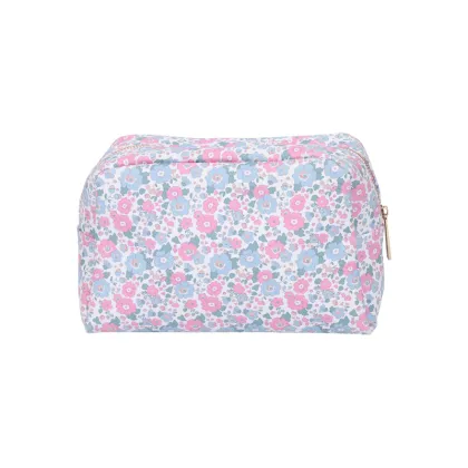 Metal zipper makeup bags