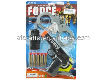 Toy & Game Kid Super Gun Toy,Plastic Police Toy Play Set