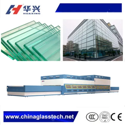 CE&ISO Intelligent Control Horizontal Glass Tempering Furnace