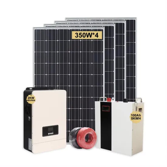 2000Watt Off-Grid Solar Power System: LiFePo4 Battery and Solar Energy System for Home