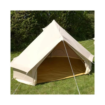 Manufacturer Sale Custom Waterproof Glamping Cotton Canvas Bell Tent for Outdoor Camping