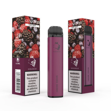 2000 Puff Gunnpod Stylo Vape Jetable