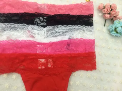 Lace Thong T-pants Wholesale Sexy Lady Cotton Thong 241