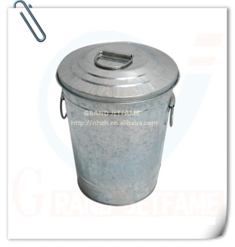 household decor big galvanized bucket with lid