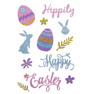 Customizable Vinyl Letter Cartoon Printing & Glitter Sticker DIY Craft Supplies