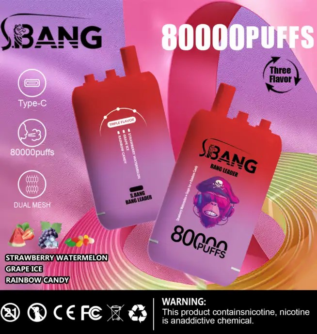 Bang Leader 80k 3in1 vape ขายส่ง