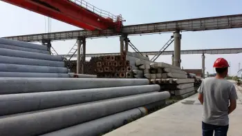 350dia Cambodia spun pile mould