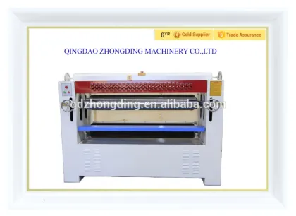 Double surface glue spreading machine woodworking machine