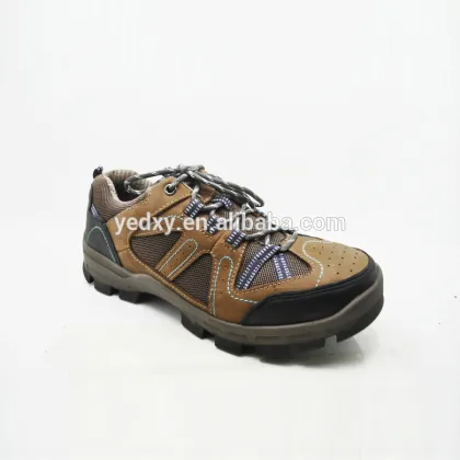 High quality and fashionable women genuine leather hiking shoes