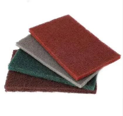 3M Scotch Brite Scouring Pad - Fine Grade Aluminum Oxide Abrasive Hand Pad for Cleaning