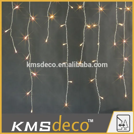 transformer festival christmas decoration icicle string lights for outdoor building