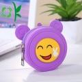 Mini Silicone công suất lớn Coin Purse với dây kéo