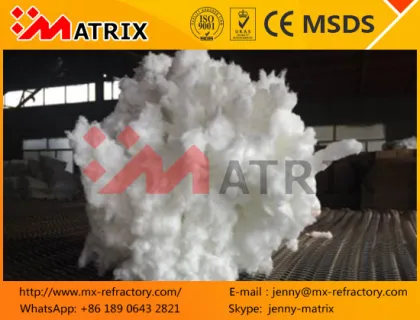 Insulation materials ceramic fiber spun/blowing bulk