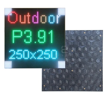 3D Effect Outdoor P3.91mm LED Video Wall Advertising Display