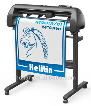24" Sticker Cutting Plotter with high accuracy grit rollers