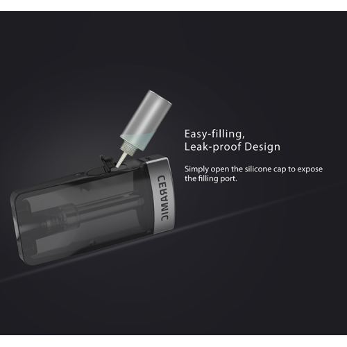 New Refillable Pod with Air-Activated Draw Design