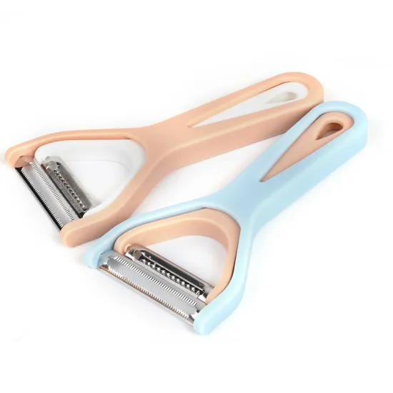 2-in-1 Multifunctional Fruit & Vegetable Peeler: Effortless Kitchen Tool for Home Cooks and Chefs