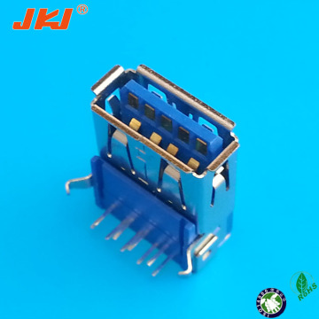 USB 3.0 A type female 180 degree angle usb connector