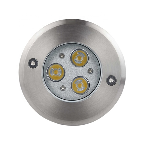 Luz subterrânea 3W mini led jardim