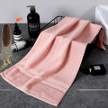 luxury hotel jacquard cotton terry bath towel set