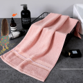 Hotel de luxo Jacquard Cotton Terry Bath Toalha