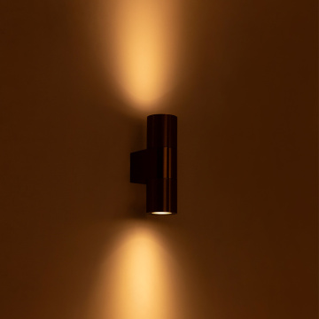 IP65 Up&Down Twin Spot Wall Light for Interior and Exterior Use