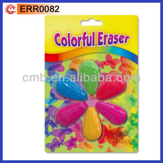 SHAPED COLORED CUTE ERASER