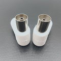 Plastic Right Angle TV PAL Female Coaxial Connector