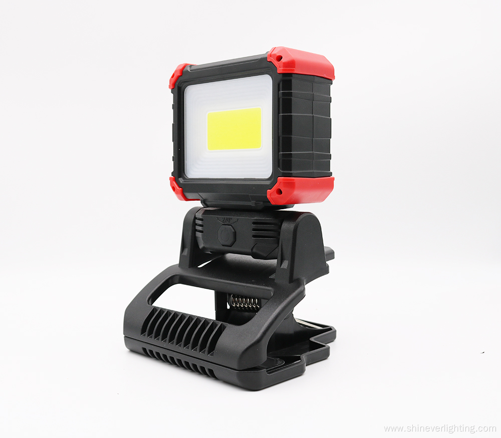 Mini Portable Rotatable Usb Rechargeable COB Work Light