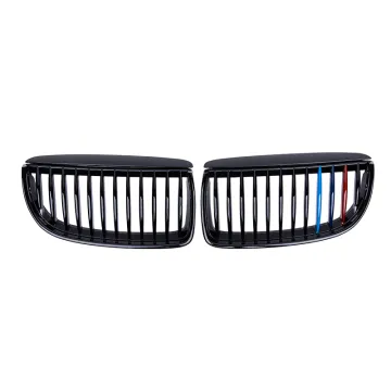 Glossy Black Front Kidney Grille for BMW E90 M3 3 Series 2005-2007