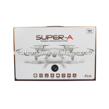 Wholesale 2.4G 4CH 6-axis Drone RC helicopter with 2MP Camera RTF
