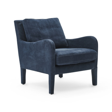 Italiaanse stijl Exclusieve gezellige lederen fauteuil exclusieve kwaliteit