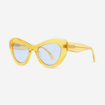 Cat - Eye and Vintage Acetate Female Sunglasses