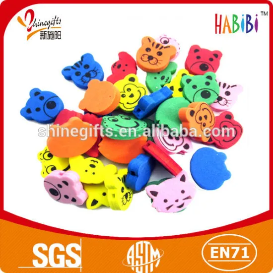 various colour bath eva sticker for children