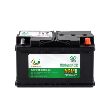 115 AGM Car Battery 12v 80Ah