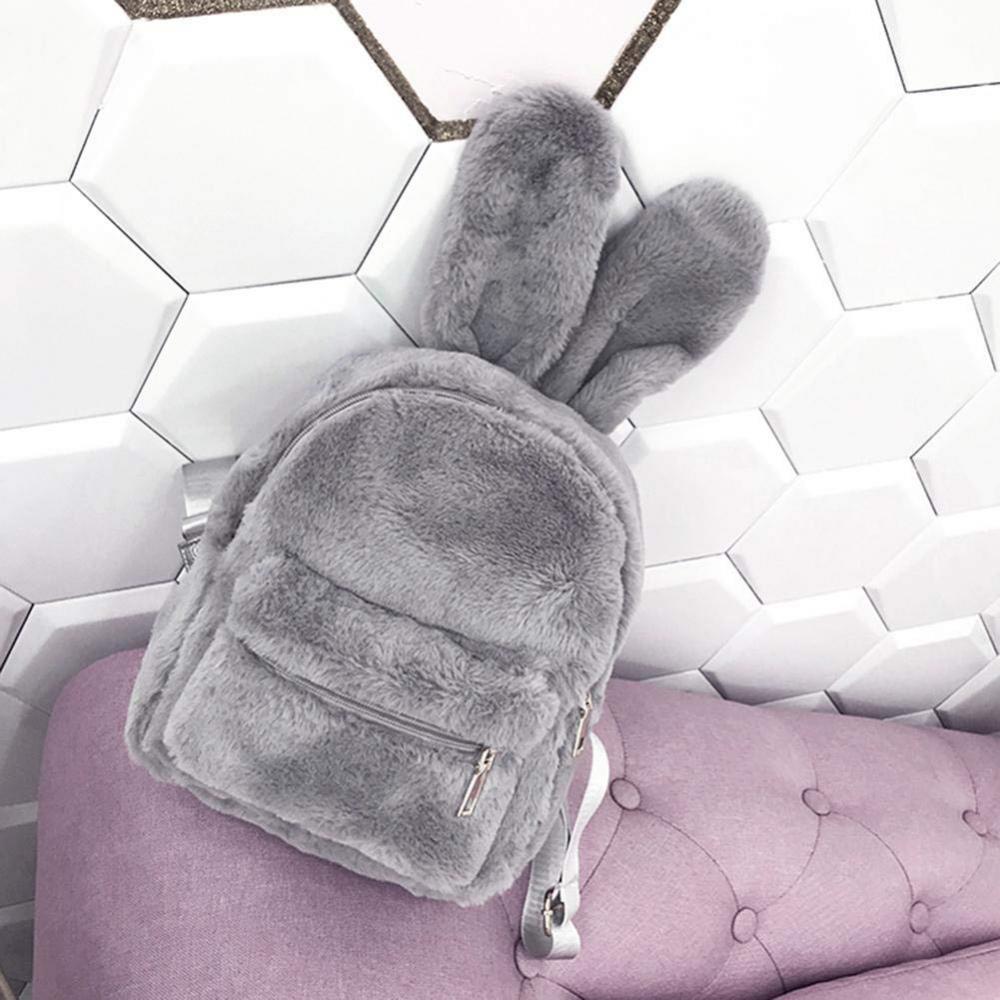 Cute Rabbit Plush Backpack 1 Cute Rabbit Plush Backpack 1