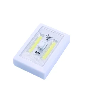 Smart Battery-Powered COB Light Switch: Cordless and Wireless Control