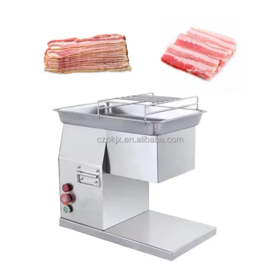 Stainless Steel Fresh Meat Slicer for Restaurant Use - Beef Slicing Machine