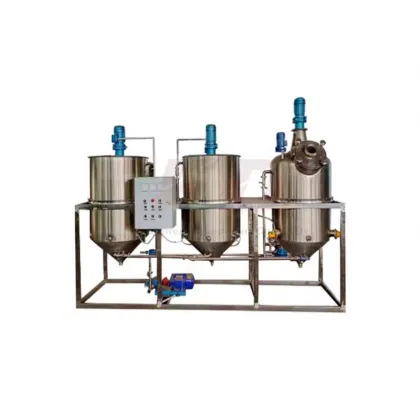 Mini Cooking Edible Oil Deodorizing Machinery