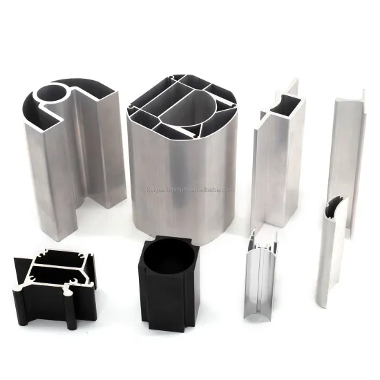 Custom Extrusion Aluminum Interior Door Powder Coating - Aluminium Profile for Cabinet Door