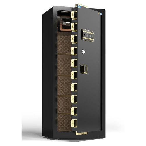 Tiger Safes Series Classic-Black da 180 cm di blocco di impronte digitali alta 180 cm