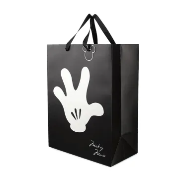 Custom Brown Shopping Packaging Kraft Gift Paper Bag