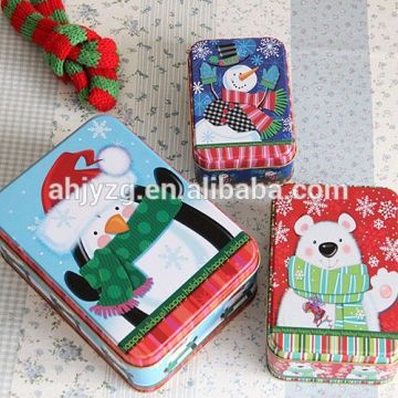 fancy tin box set rectangle christmas gift boxes wholesale