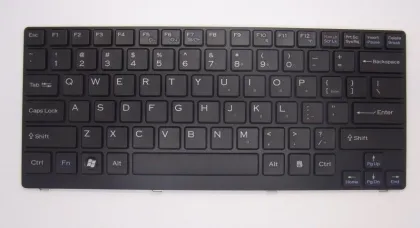 Wired Laptop Keyboard Replacement Black For Sony Vgn-cr31z