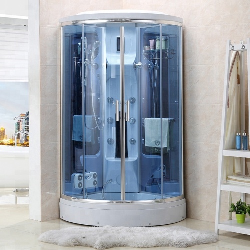 spa and steam room Self Contained Steam Bath Fibreglass Shower Cubicle Factory