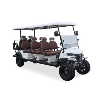 Golf Sahaları için Lüks 8 Koltuklu Golf Aracı
